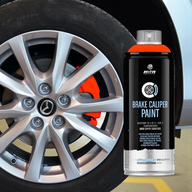 Es peligroso pintar las pinzas de freno del coche?