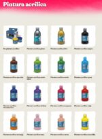 TCOLORS PINTURA ACRILICA SATINADA 80ML - Imagen 4